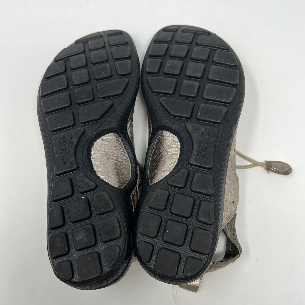 ECCO Jab Toglle Metallic Rose Gold Sling Back Sandals Women’s EU 38 US 7 - 7.5 - Picture 5 of 6